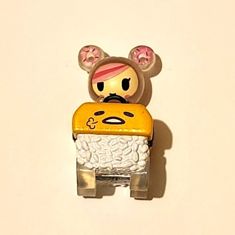 *2 for $30* Tokidoki Blind Box Figure - Gudetama Dontella Sushi Car